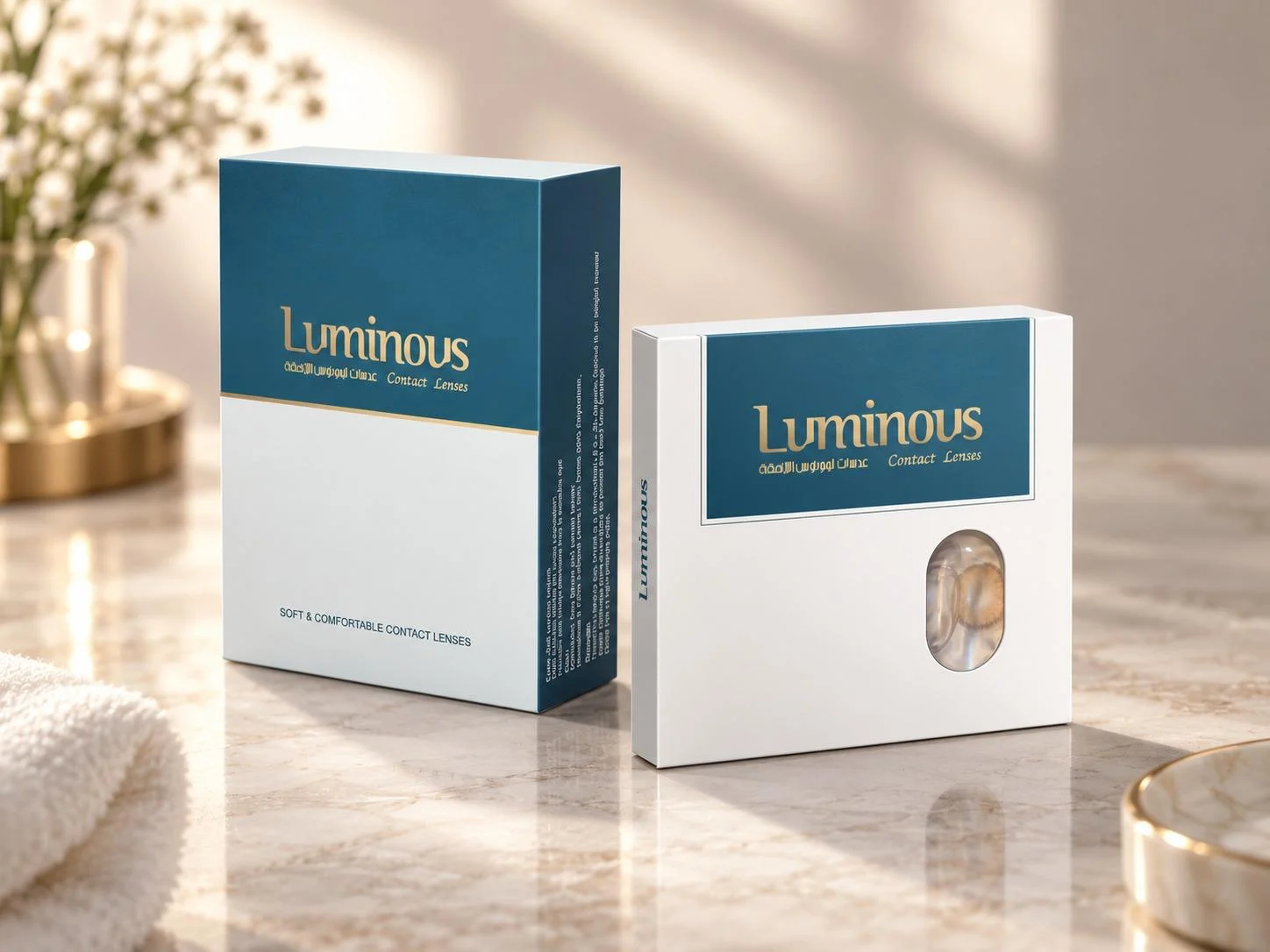 Luminous العلبة